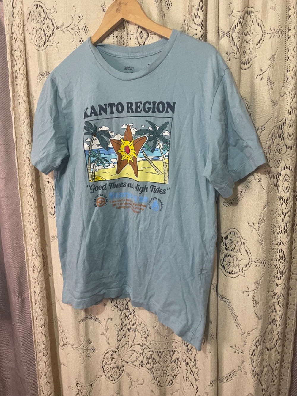 Pokemon:Pokémon Staryu with the text "Kanto Region" - Picture 2 of 5
